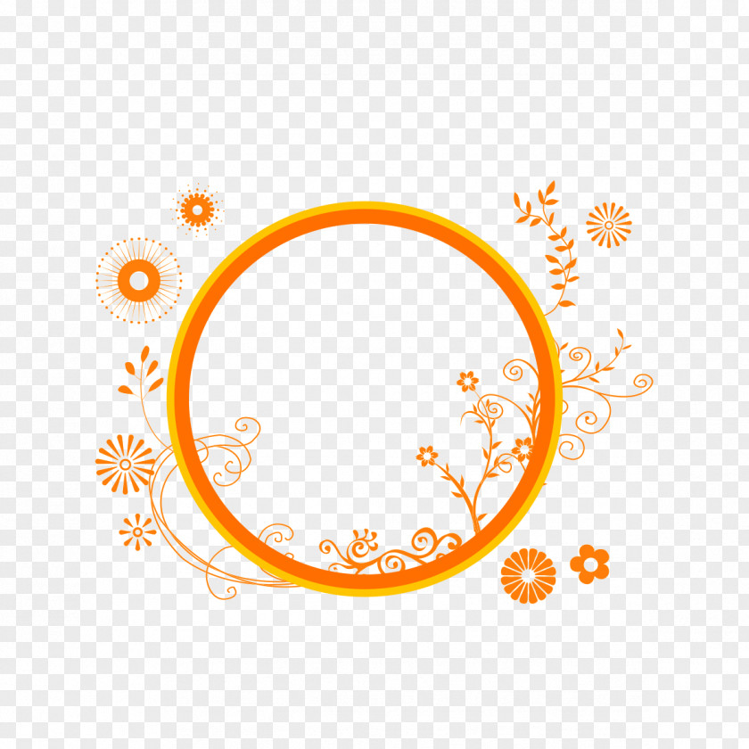 Orange Circle Creative Creativity Clip Art PNG