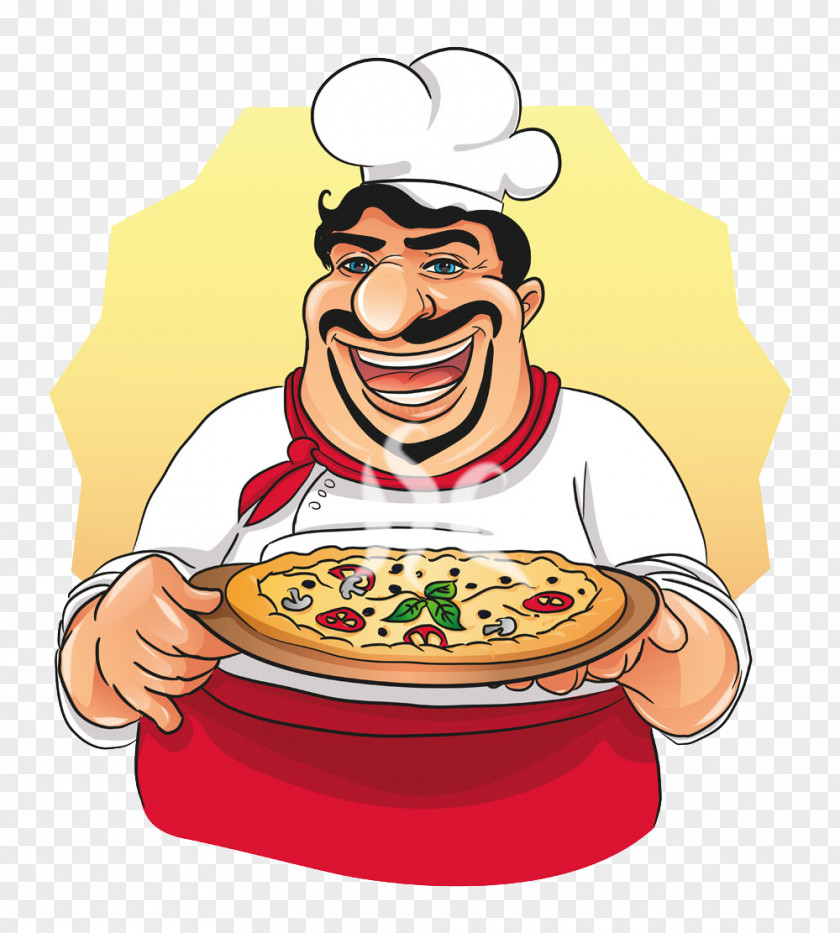 Pizza Chef Design Italian Cuisine Cooking PNG