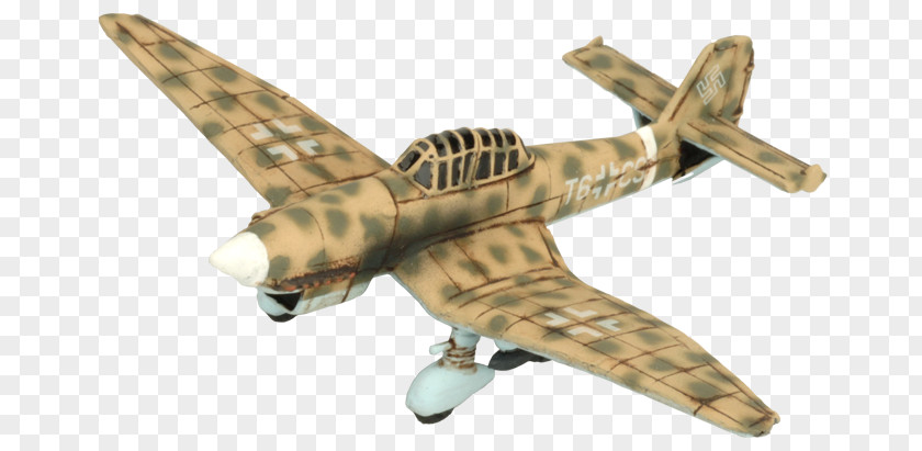 Afrika Korps Military Aircraft Propeller Model PNG