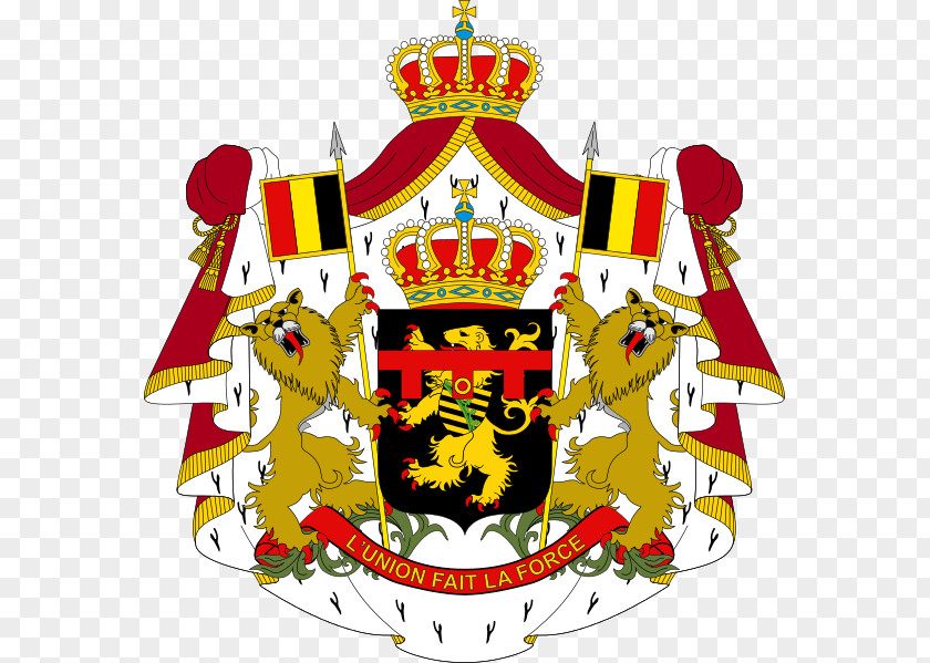 King Coat Of Arms Belgium Constitutional Monarchy PNG