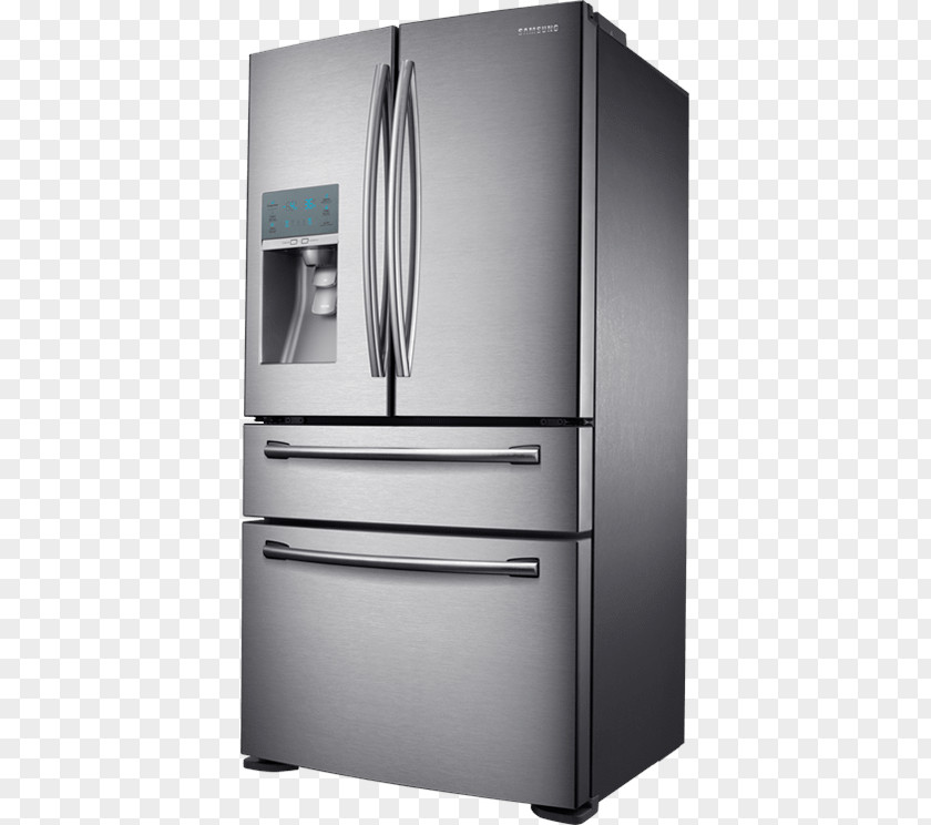 Refrigerator Door Samsung RF24FSEDBSR Stainless Steel PNG