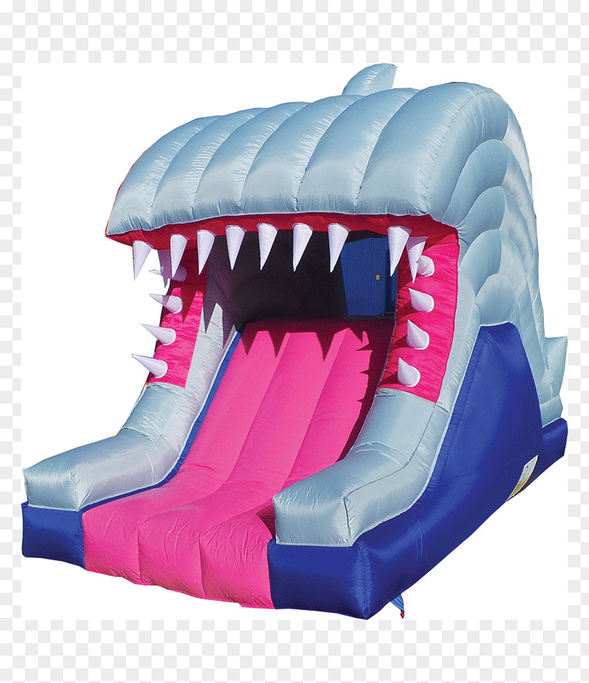 Shark Inflatable Bouncers Entertainment Party PNG