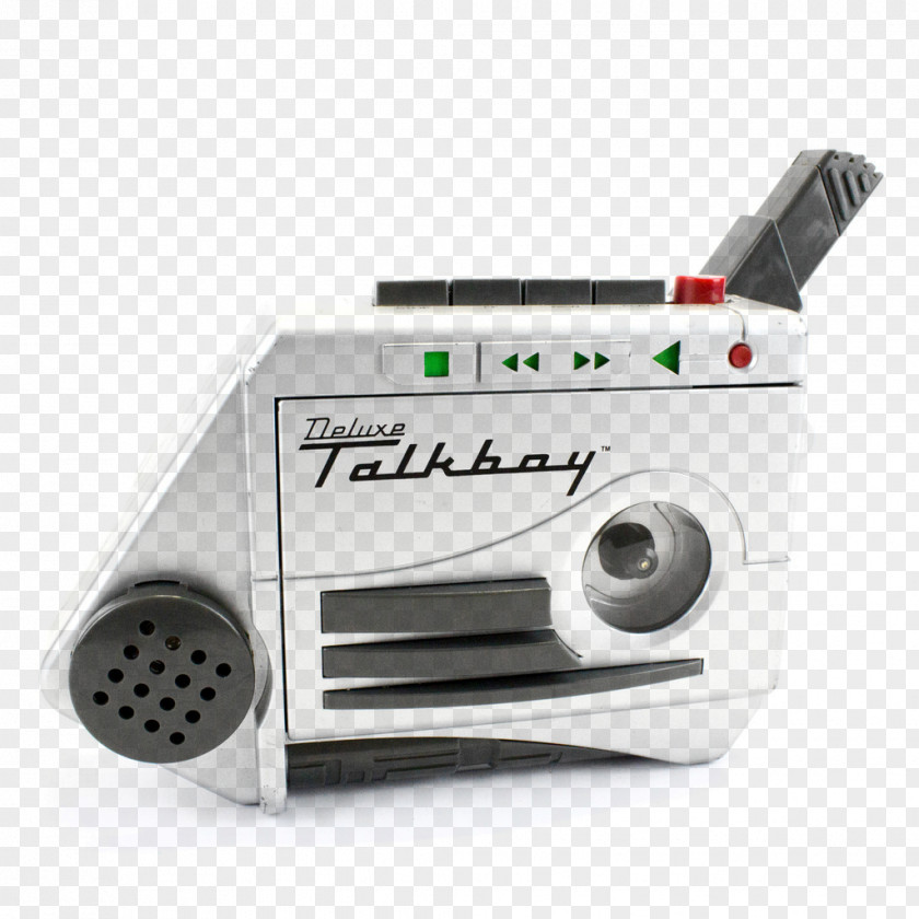 Talkboy 1990s Tiger Electronics Compact Cassette Deck PNG