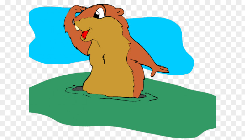 Whimsical Grass The Groundhog Clip Art Day Openclipart PNG