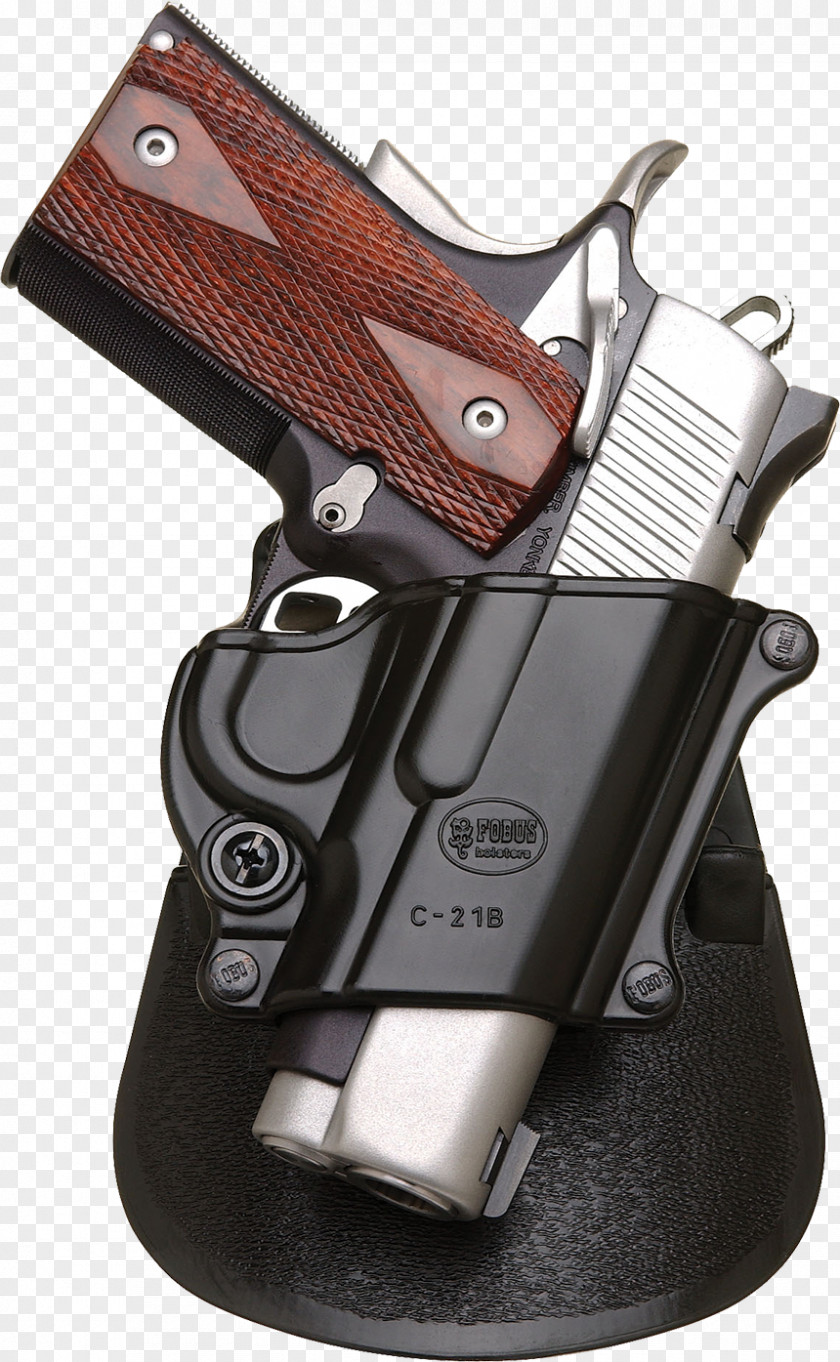 Colt Browning Hi-Power Gun Holsters M1911 Pistol Paddle Holster Firearm PNG