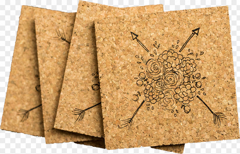 Cork Coasters PNG