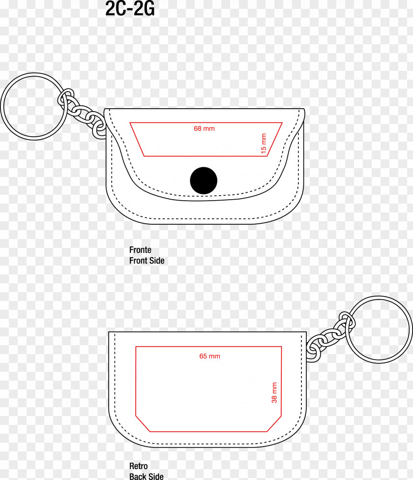 Design Key Chains Pattern PNG