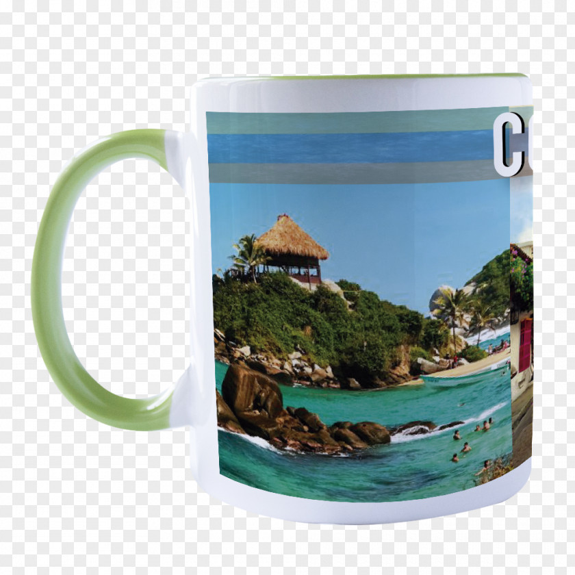 Drinkware Coffee Cup Tayrona National Natural Park Mug PNG