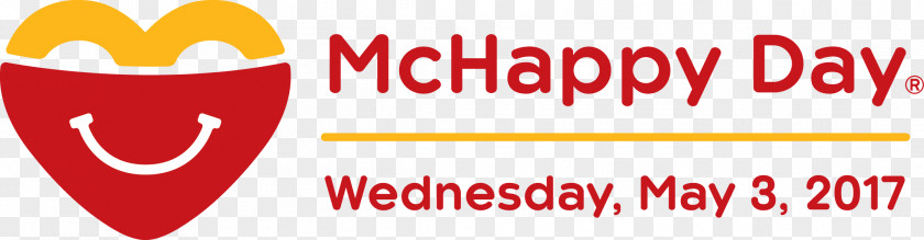 Happy Canada Day Banner McHappy Ronald McDonald House Charities McDonald's Big Mac PNG