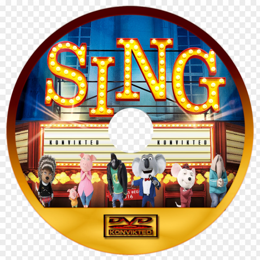 Sing Movie Laptop Recreation DVD Handbag PNG