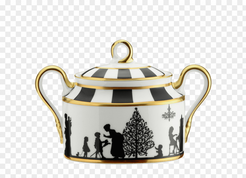 Sugar Bowl Doccia Porcelain Tableware Teapot Ceramic PNG
