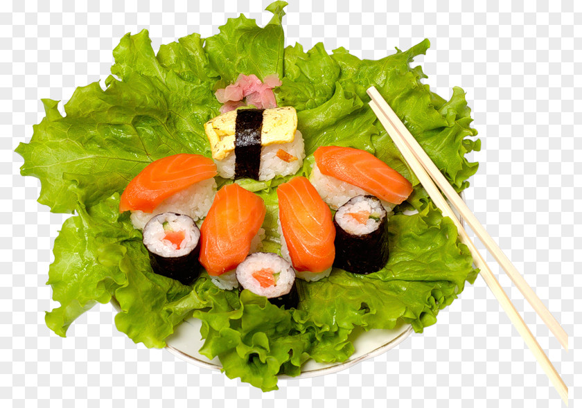 Sushi Japanese Cuisine Sashimi California Roll Makizushi PNG