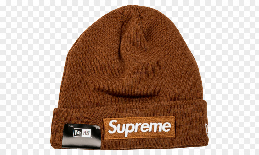 Brown Box Beanie Hoodie Supreme Knit Cap Hat PNG