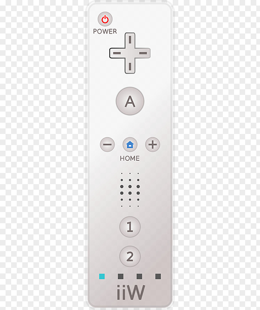Cute Cartoon Colored Handle Wii Remote Clip Art PNG