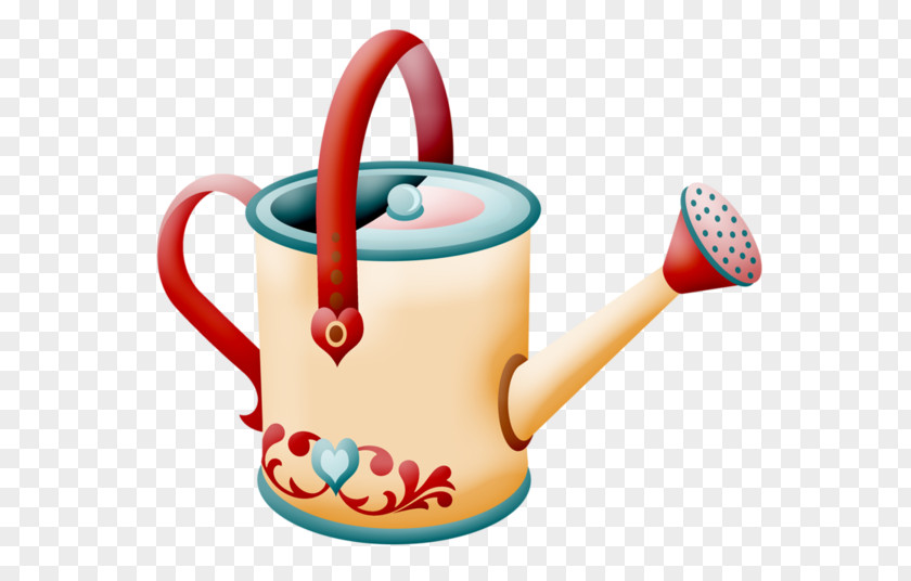 Design Watering Cans Coffee Cup PNG