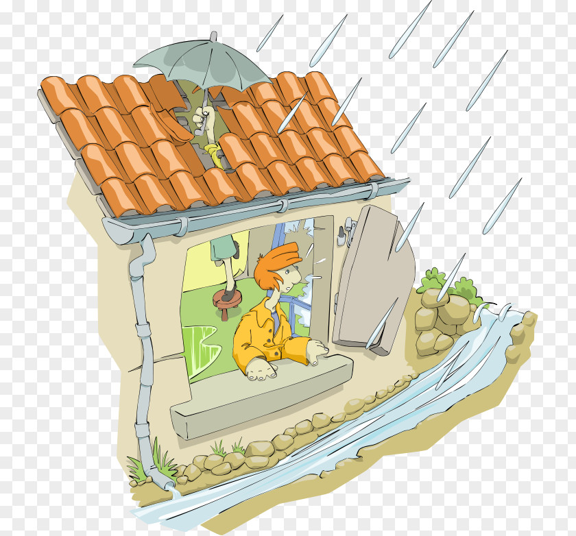 Agricultural Land Roof House Leak Clip Art PNG