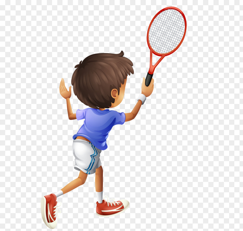 Boy Playing Tennis Royalty-free Clip Art PNG