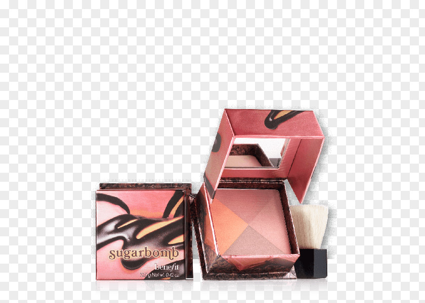 Powder Box Rouge Benefit Cosmetics Face Lip Gloss PNG