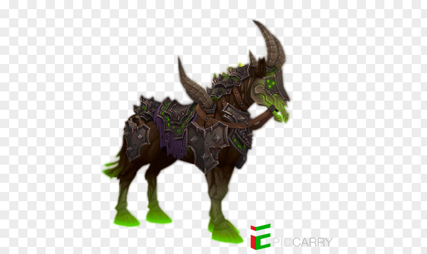 World Of Warcraft: Legion Horse Warlock Patch PNG