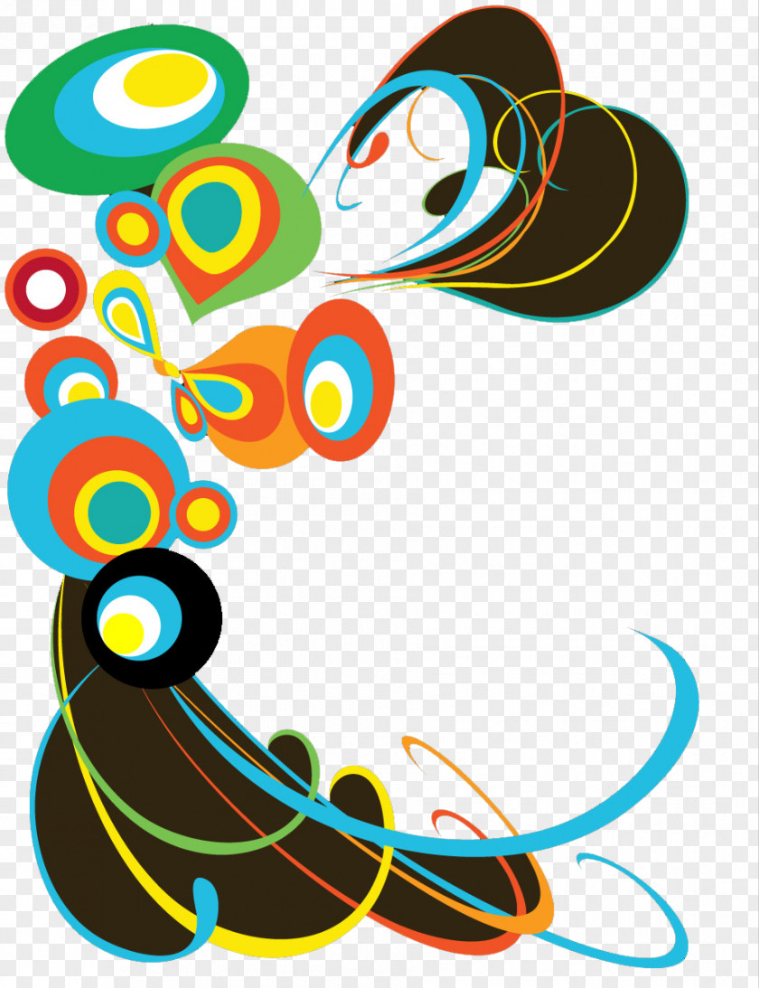 Colored Circles Decoration Graphic Design Color Clip Art PNG