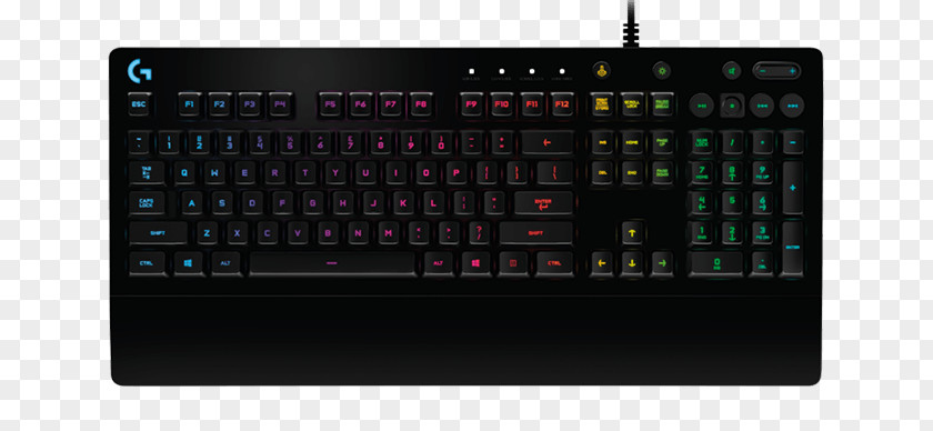 Gaming Keyboard Computer Mouse Logitech G213 Prodigy Keypad PNG