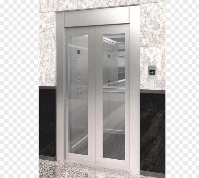 Glass Window Elevator Door PNG