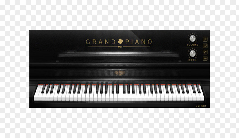Grand Piano Arturia MIDI Controllers Musical Instruments Keyboard Electronic PNG