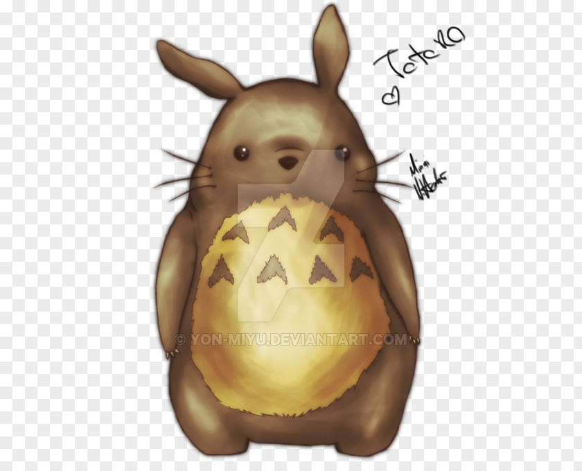 Totoro Hare Easter Bunny Domestic Rabbit Egg PNG