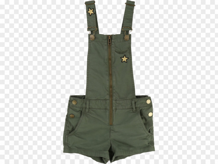 Zadig & Voltaire Khaki Overall Boilersuit PNG
