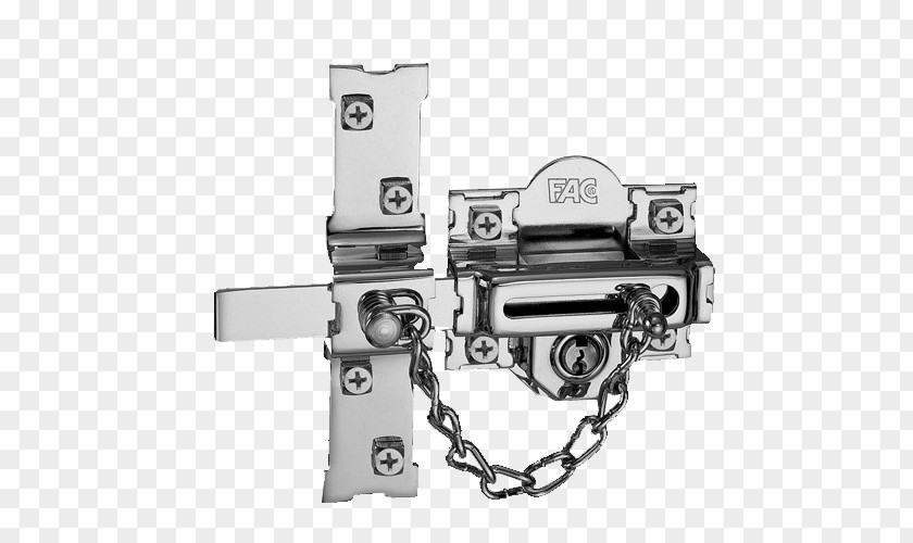 Chromium Plated Lock Faculty Latch Fac Seguridad, S.A. Compte Nickel PNG
