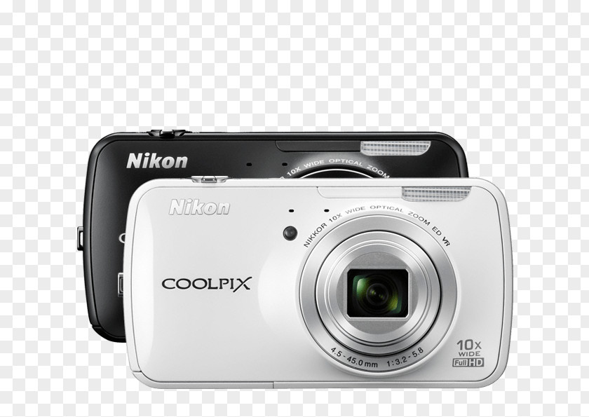 Nikon Camera Coolpix S800c Point-and-shoot Still Digital Data PNG