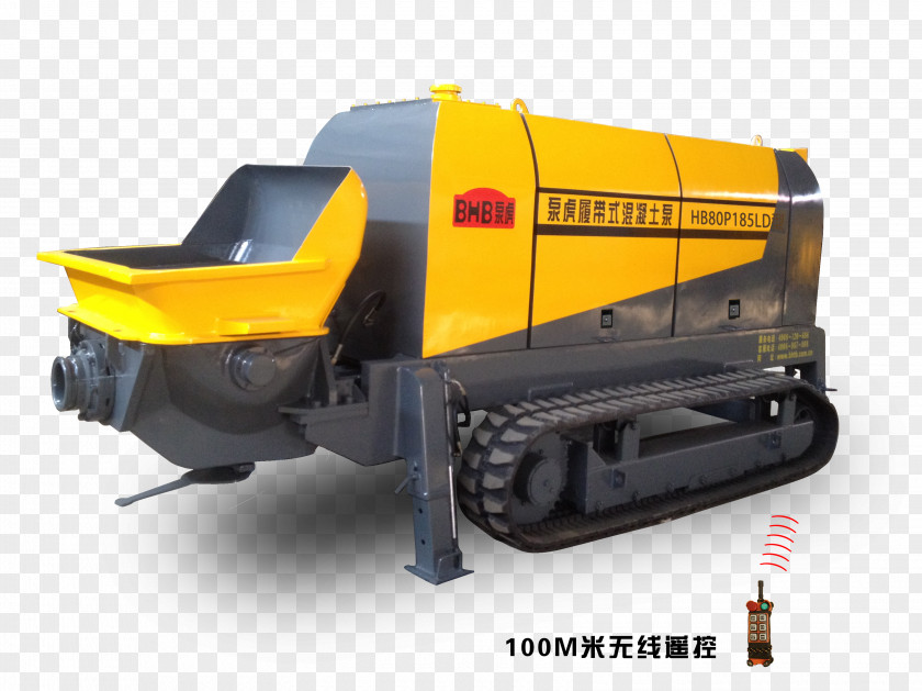 Att Concrete Pump Machine Industry PNG