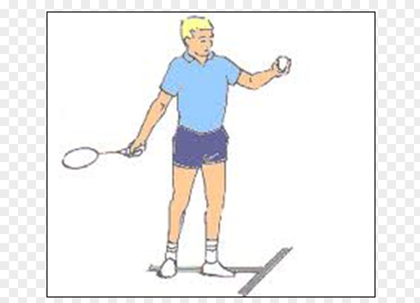 Badminton Forehand Serve Animaatio PNG