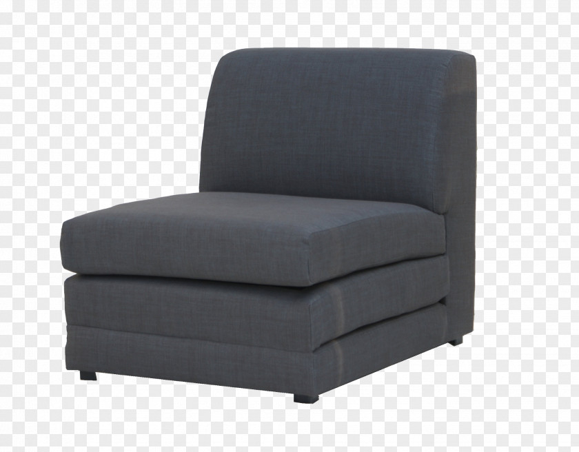 Black Sofa Club Chair Bed Couch Furniture PNG