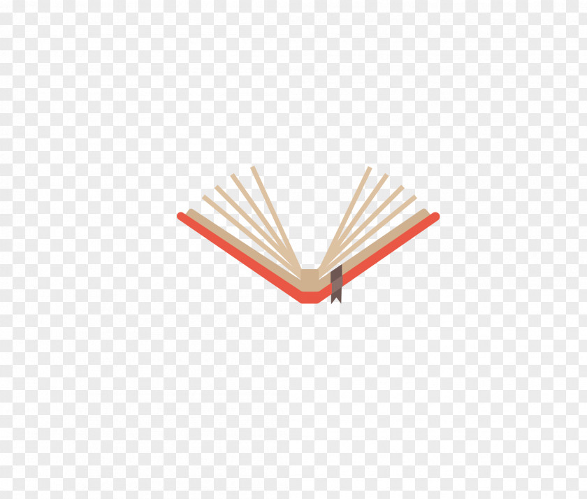 Open Book Triangle Pattern PNG