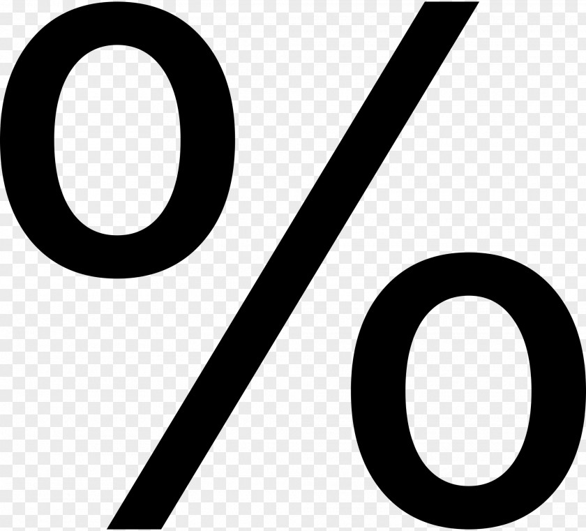 Percentage Percent Sign Symbol Relative Change PNG
