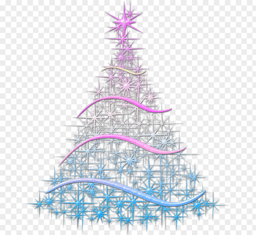 Pretty Flash Pyramid Christmas Tree PNG