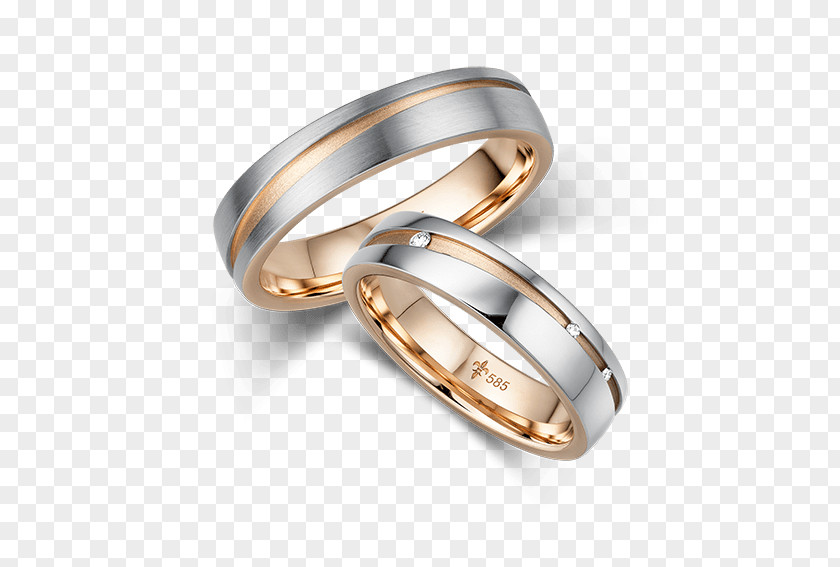 Ring Wedding Silver Białe Złoto Engraving PNG