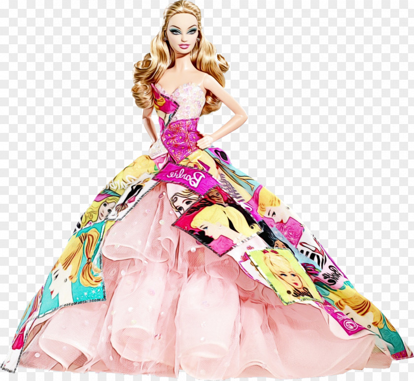 Costume Haute Couture Barbie Background PNG
