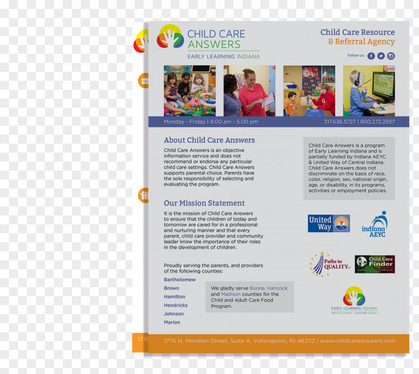 Flyer Education Child Care Web Page Brochure Advertising PNG