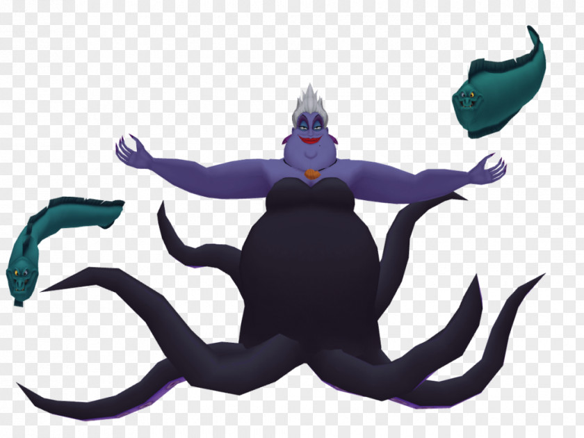 Mermaid Ursula Ariel Character Drawing PNG