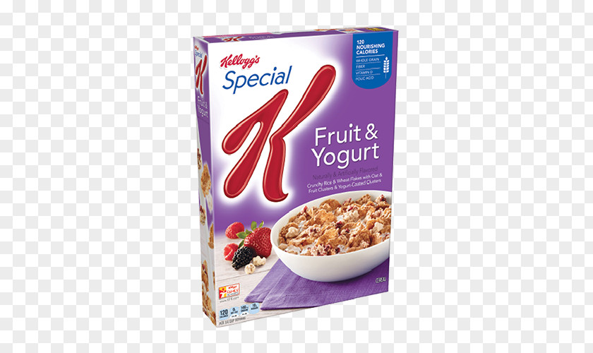 Rice Breakfast Cereal Kellogg's Special K Fruit & Yogurt All-Bran Complete Wheat Flakes PNG