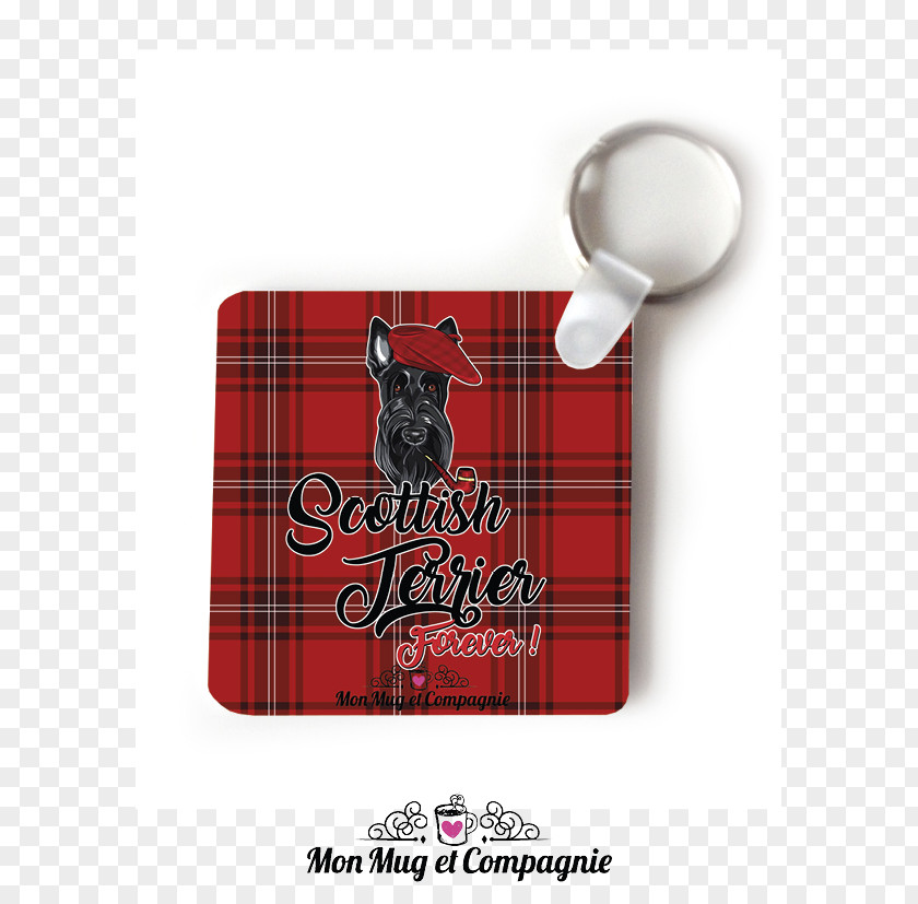 Scottish Terrier Mug Teacup Tartan Key Chains Bag PNG