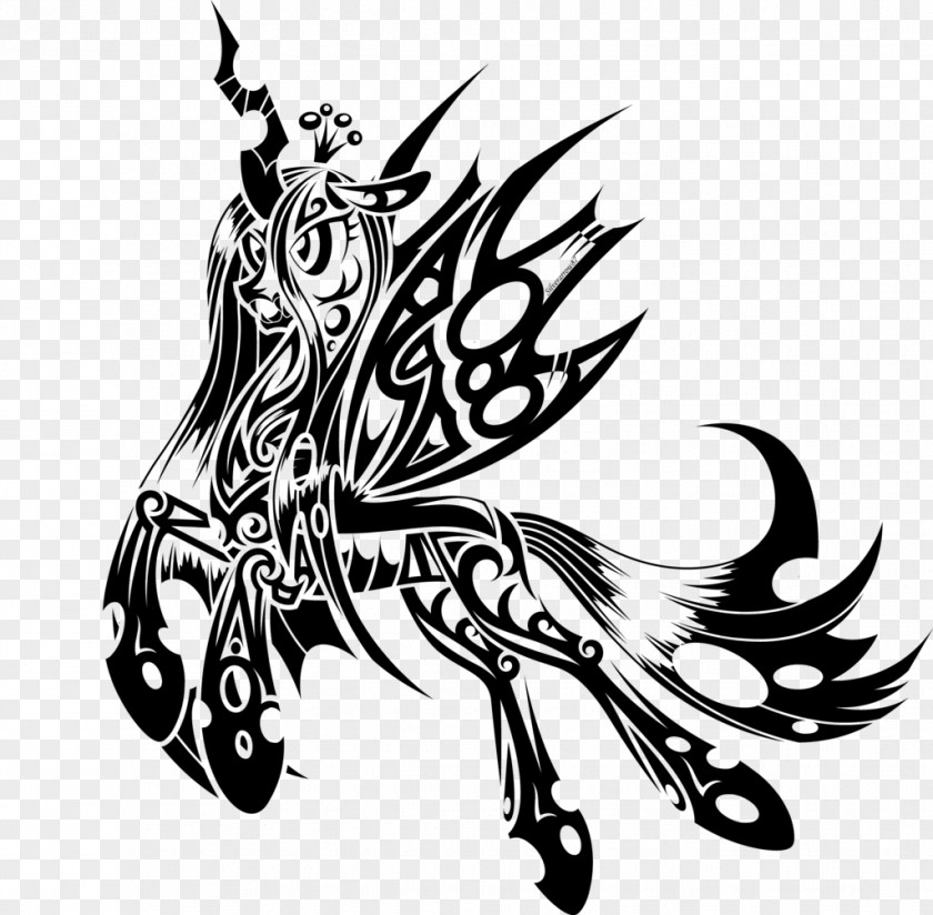 Boho Arrow Line Art Tattoo Pony Rarity PNG