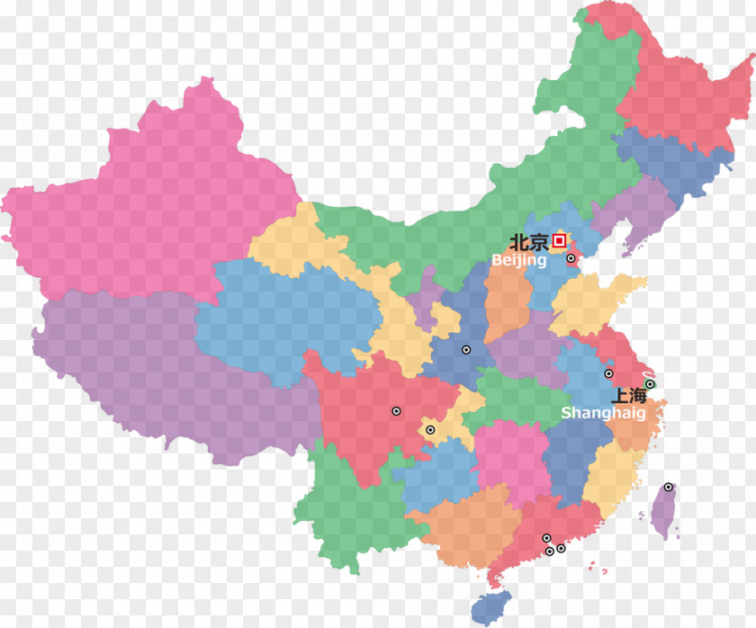 China Raised-relief Map PNG