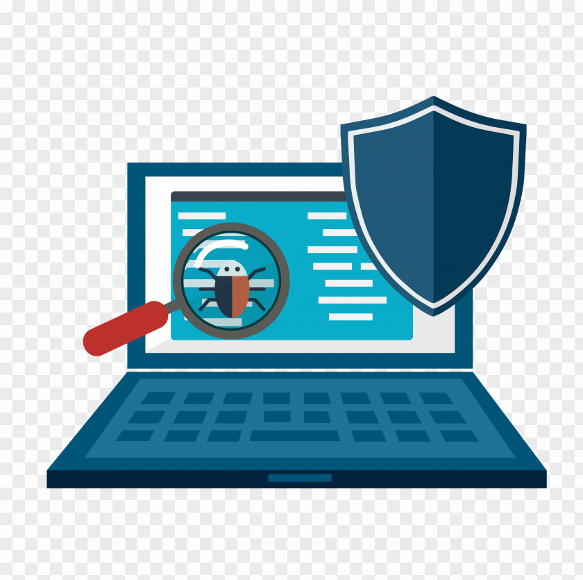 Computer Illustration Security Internet Antivirus Software Web Application PNG