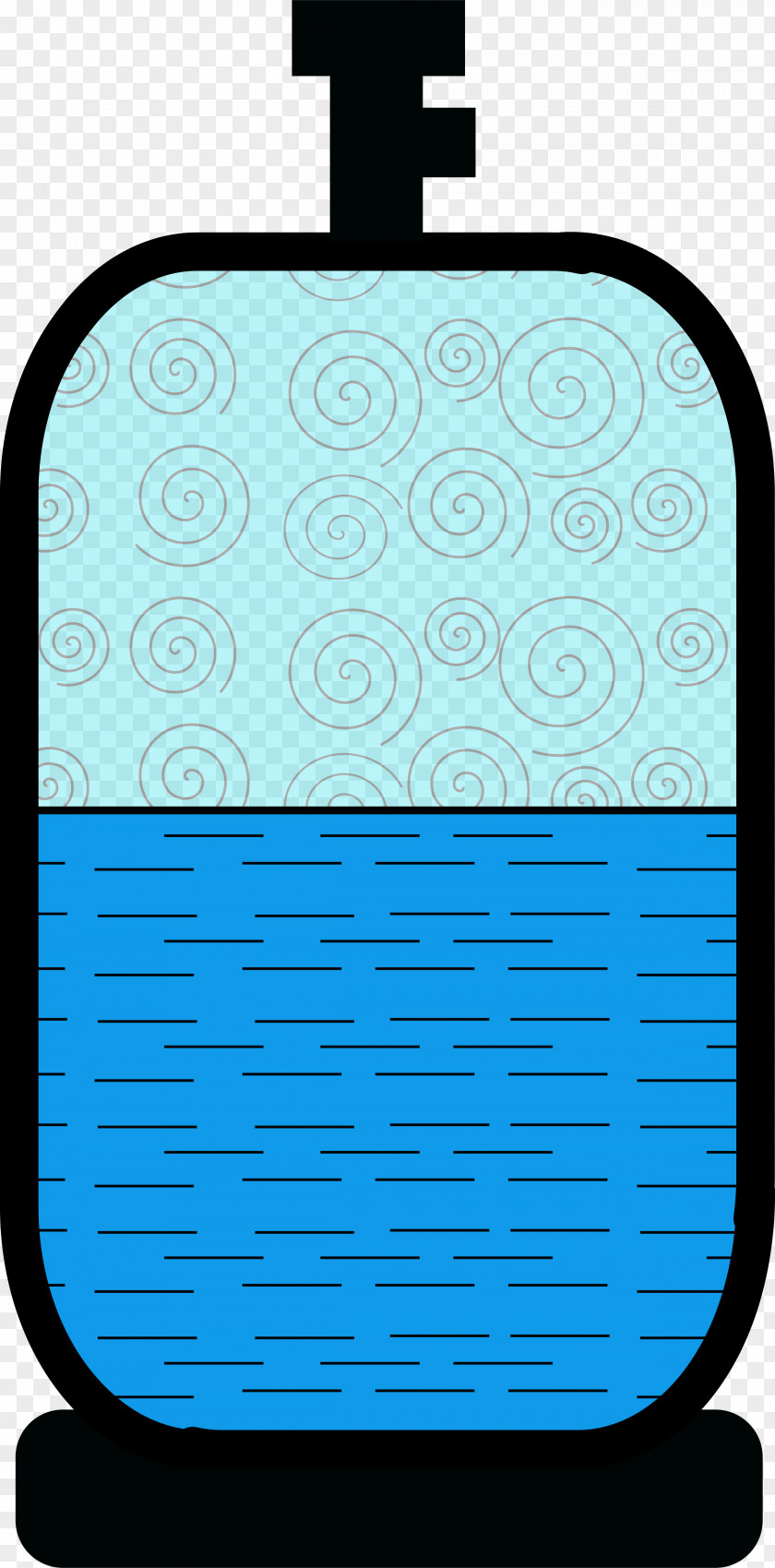 Gas Cylinder Teilchenmodell Clip Art PNG