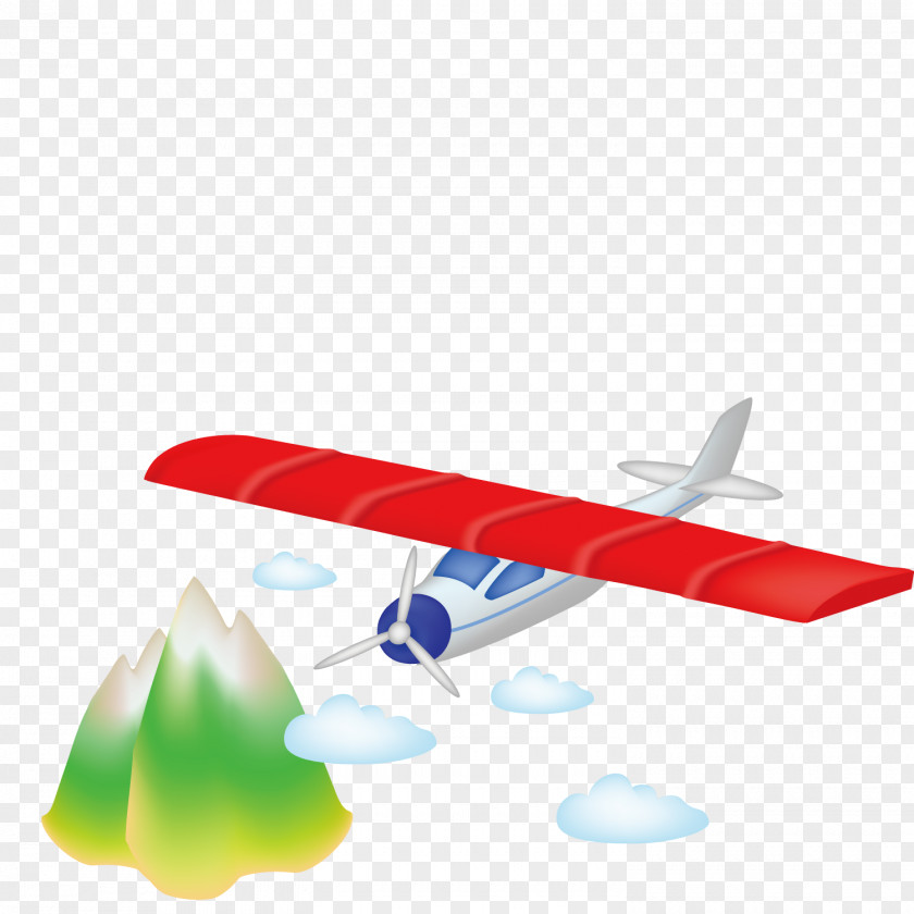 Hit The Plane On Mountain Text Red Illustration PNG