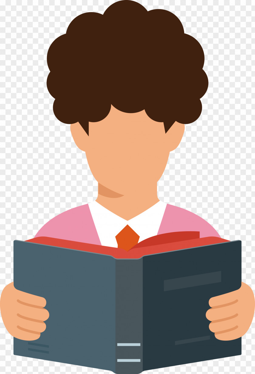 Teacher Reading Book PNG