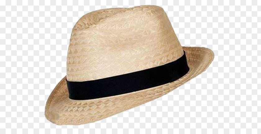 Elderly Hat Straw Fedora Panama Knitting PNG